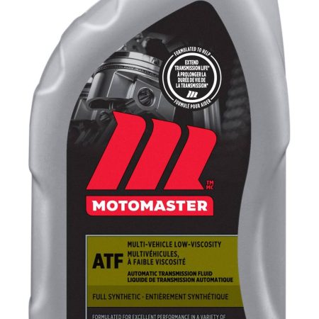 MotoMaster Full Synthetic Multi-Vehicle Low Viscosity Automatic Transmission Fluid/ATF, 946-mL