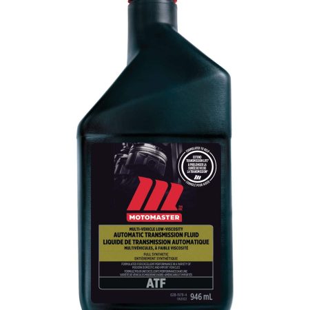 MotoMaster Full Synthetic Multi-Vehicle Low Viscosity Automatic Transmission Fluid/ATF, 946-mL