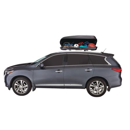 MotoMaster Roof Cargo Box, Black, 400-L, 14-cu.ft