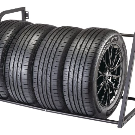 MotoMaster Wall Mount Tire Rack 375-lb