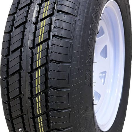 MotoMaster 8-Ply Trailer Tire Assembly, ASM205/75R14