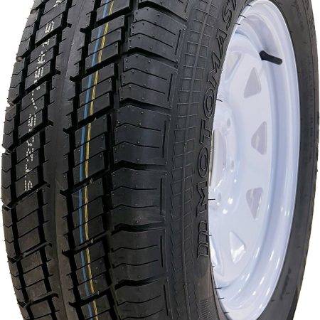 MotoMaster 8-Ply Trailer Tire Assembly, ASM205/75R15