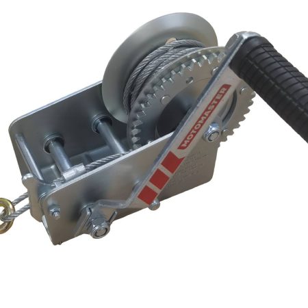 MotoMaster Two-Speed Two-Way Trailer Winch, 1800-lb Capacity