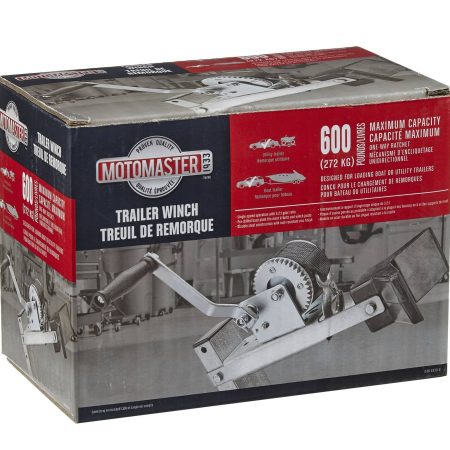 MotoMaster 1-Way Trailer Winch, 600-lb