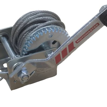 MotoMaster One-Speed One-Way Trailer Winch, 600-lb Capacity