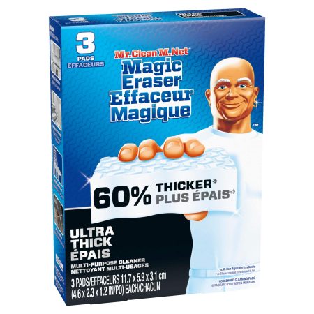 Mr. Clean Magic Eraser, Ultra Thick, 3-pk