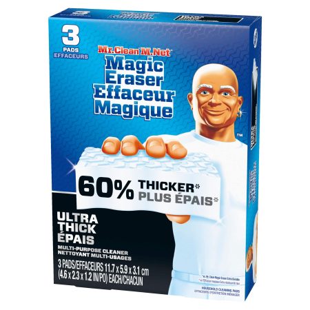 Mr. Clean Magic Eraser, Ultra Thick, 3-pk