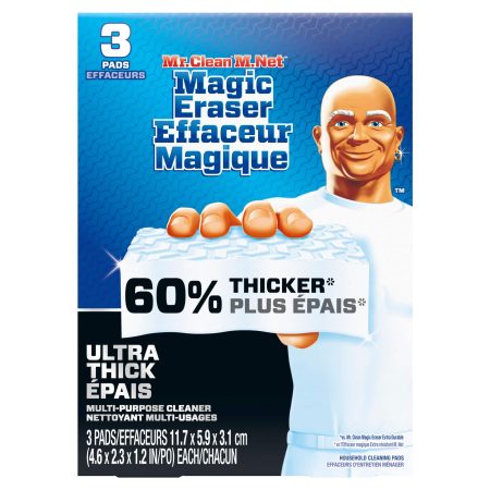 Mr. Clean Magic Eraser, Ultra Thick, 3-pk