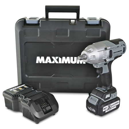 MAXIMUM 20V Max Lithium-Ion Cordless Mid-Torque Impact Wrench with Battery & Charger, 1/2-in