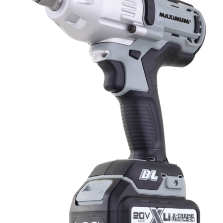 MAXIMUM 20V Max Lithium-Ion Cordless Mid-Torque Impact Wrench with Battery & Charger, 1/2-in