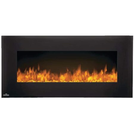 Napoleon Wall Mount Electric Fireplace, 42-in, 1500W, Includes Remote Control, Black