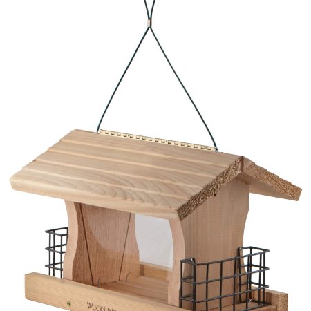 Cedar  Bird Feeder with Suet Cages