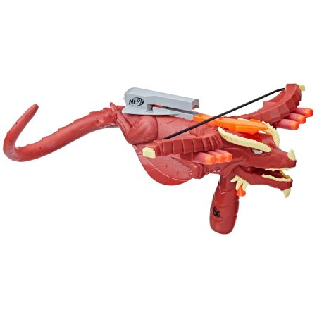 NERF Dungeons & Dragons Myth Meleon Crossbow Blaster, Single-Shot, 6 Dart Storage, Ages 8+