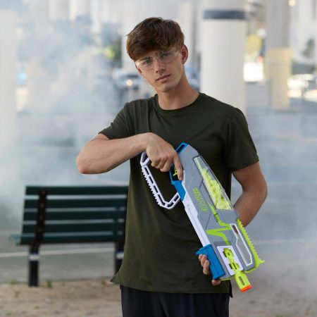 NERF Hyper Siege 50 Pump-Action Blaster, Ages 14+