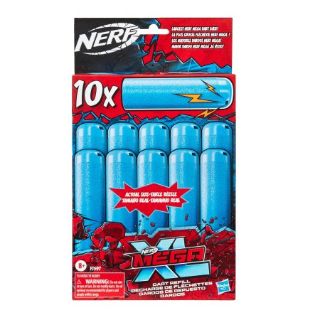 NERF Mega XL 10-Dart Refill Pack, Age 8+