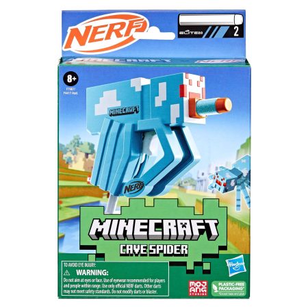 NERF Microshots Minecraft Dart Blaster, Ages 8+