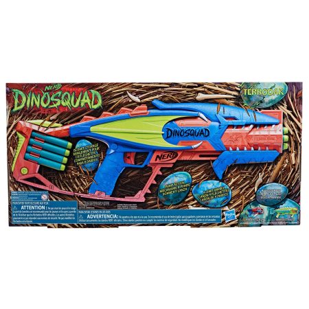 NERF DinoSquad Terrodak Foam Dart Blaster with 12 NERF Elite Foam Darts, Ages 8+