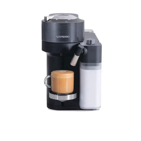 Nespresso Vertuo Lattissima Coffee & Espresso Brewing Machine with 10 Capsule Storage Capacity by DeLonghi, Black, 1-Cup