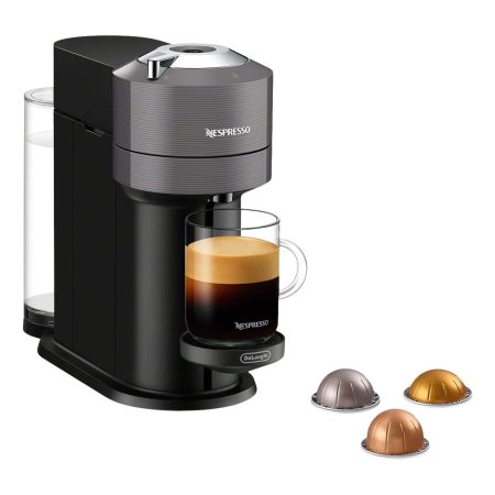 Nespresso Vertuo Next Slim Coffee & Espresso Machine by DeLonghi, Grey