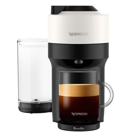 Nespresso Vertuo POP+ Coffee & Espresso Machine by Breville, White