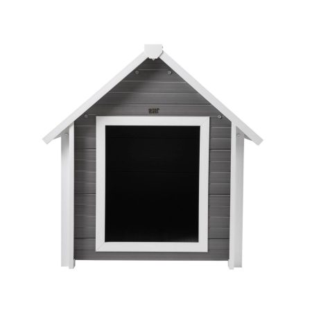 New Age Pet® ECOFLEX® Bunkhouse Dog House with Roof, Grey, X-Large