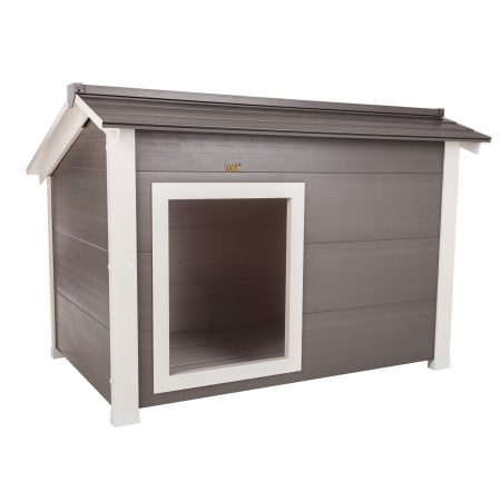 New Age Pet® ThermoCore™ Insulated Outdoor ECOFLEX® Dog House, Grey, X-Large