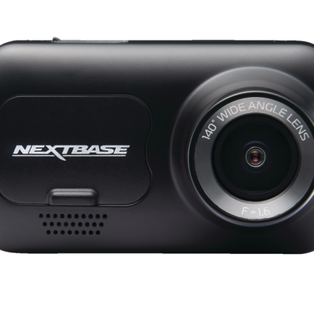 Nextbase 222 Dash Camera, Charging Cable, Motion Detection, Black