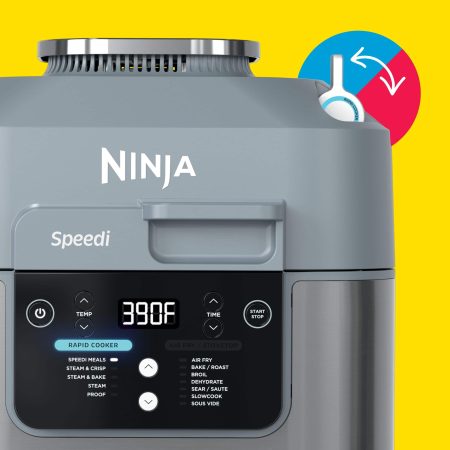 Ninja Speedi™ 12-in-1 Multi-Function Rapid Cooker & Air Fryer, 15-Minute Meals, 6-qt