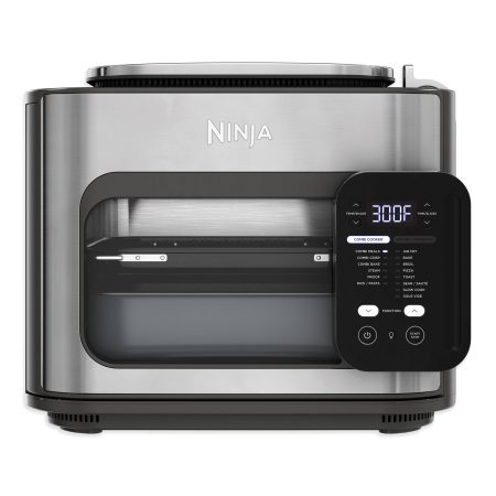 Ninja Combi™ All-In-One Multi-Cooker, Oven & Air Fryer with 14 Pre-Set Cooking Functions, Black/Stainless Steel