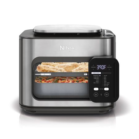 Ninja Combi™ All-In-One Multi-Cooker, Oven & Air Fryer with 14 Pre-Set Cooking Functions, Black/Stainless Steel