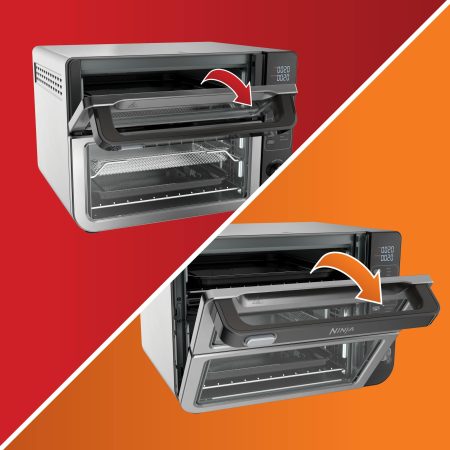 Ninja® Double Door 12-in-1 Countertop Electric Convection Oven & Air Fryer with FLEXDOOR™