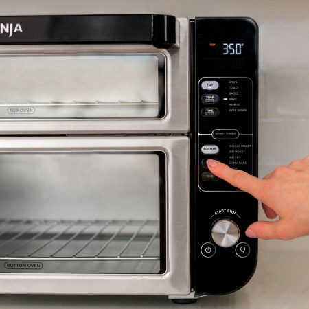 Ninja® Double Door 12-in-1 Countertop Electric Convection Oven & Air Fryer with FLEXDOOR™