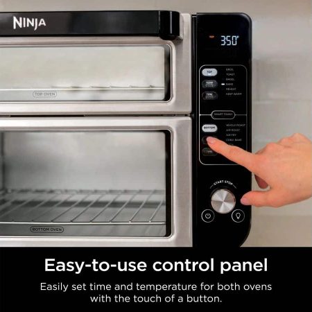 Ninja® Double Door 12-in-1 Countertop Electric Convection Oven & Air Fryer with FLEXDOOR™