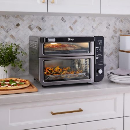 Ninja® Double Door 12-in-1 Countertop Electric Convection Oven & Air Fryer with FLEXDOOR™