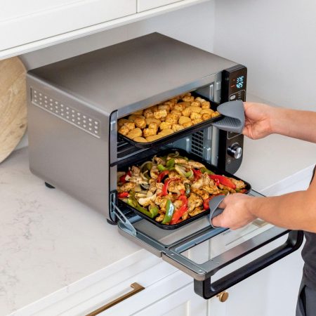 Ninja® Double Door 12-in-1 Countertop Electric Convection Oven & Air Fryer with FLEXDOOR™