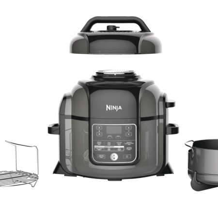 Ninja® Foodi™ Crisps™ Pressure Cooker w/ Air Fryer, Black, 6.5qt