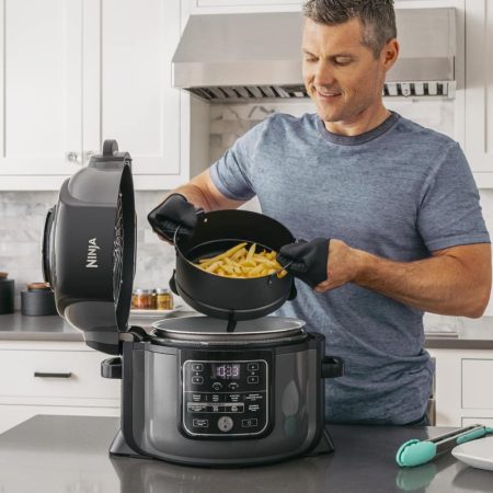 Ninja® Foodi™ Crisps™ Pressure Cooker w/ Air Fryer, Black, 6.5qt