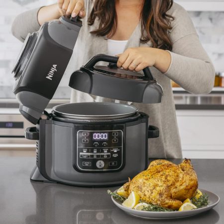 Ninja® Foodi™ Crisps™ Pressure Cooker w/ Air Fryer, Black, 6.5qt