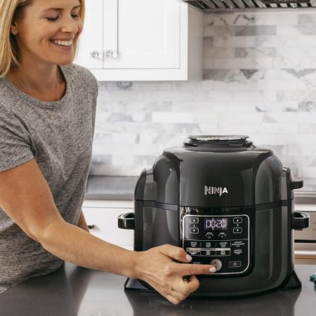 Ninja® Foodi™ Crisps™ Pressure Cooker w/ Air Fryer, Black, 6.5qt