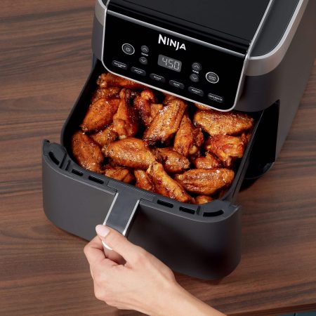 Ninja® Pro XL 6-in-1 Air Fryer with Non-Stick Basket & Recipe Book, 6.5-qt