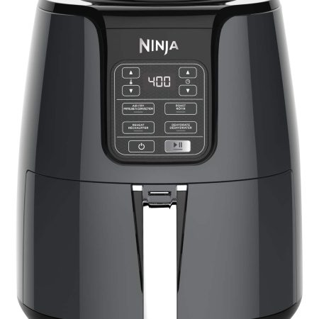 Ninja Single Basket Non-Stick Air Fryer, 4-in-1 Design, 4-qt