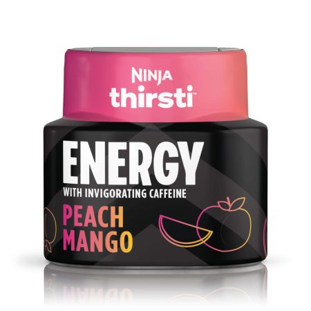 Ninja Thirsti™ Energy Peach Mango Flavoured Water Drops, 60-mL