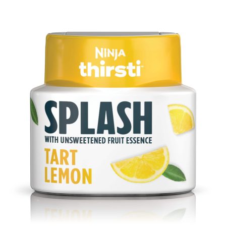 Ninja Thirsti™ Splash Tart Lemon Flavoured Water Drops, Unsweetened Fruit Essence, 60-mL