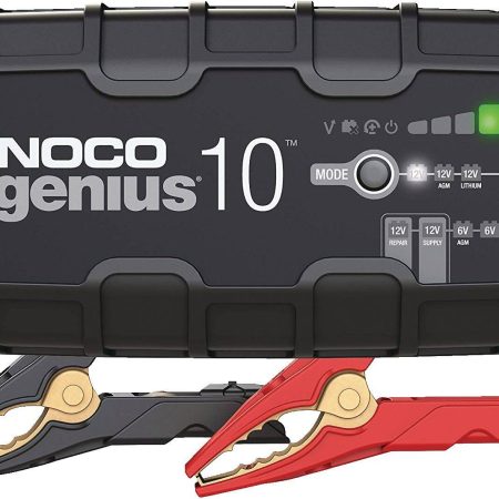 NOCO GENIUS10 Smart Battery Charger/Maintainer/Desulfator, 10-Amp, 6V/12V