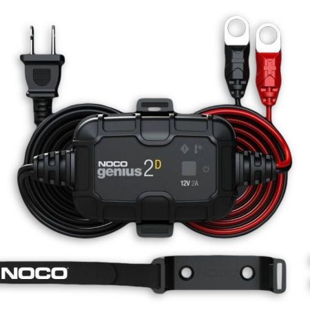 NOCO GENIUS2D Onboard Smart Battery Charger/Maintainer/Desulfator, 2-Amp, 12V