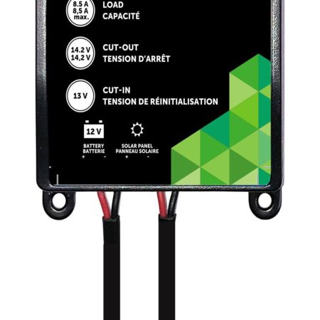 NOMA 100 Watt, 12V Crystalline Solar Panel Kit with Stand and Charge Controller