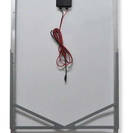 NOMA 100 Watt, 12V Crystalline Solar Panel Kit with Stand and Charge Controller