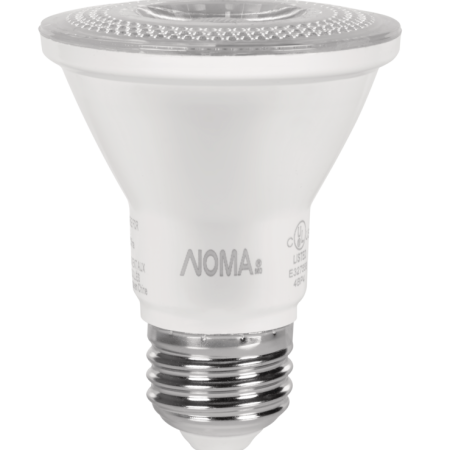 NOMA PAR20 E26 Base Dimmable LED Flood Light Bulbs, 3000K, 520 Lumens, Warm White, 50W, 2-pk