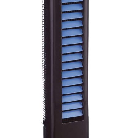 NOMA DC Motor Portable Oscillating Tower Fan w/Remote Control, 5-Speed, Black, 44-in