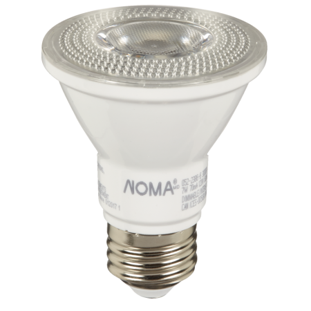 NOMA PAR20 E26 Base Dimmable LED Flood Light Bulbs, 3000K, 500 Lumens, Warm White, 50W, 3-pk